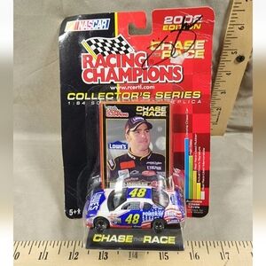 Nascar Jimmie Johnson Autographed Die Cast Car Lowes